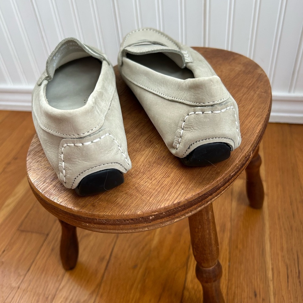 Womens Massimo Matteo Light Gray Loafers - Picture 4 of 4